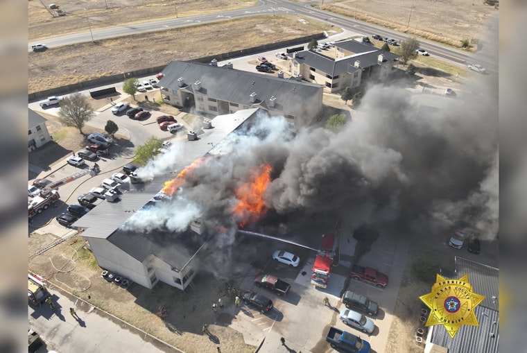 Drone Reveals Charred Apache Trace Ruins After Guymon Inferno