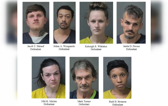 Drug Odor at Kokomo Hotel Ends With Seven Busted, Gun Hidden in Toilet