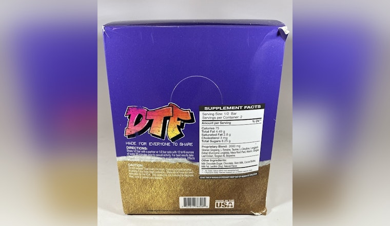DTF Sex Chocolate Busted Nationwide After Hidden Viagra Drugs Found