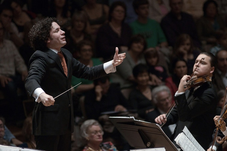 Dudamel’s $3 Million Baton Blitz Lights Up New York Phil Gala