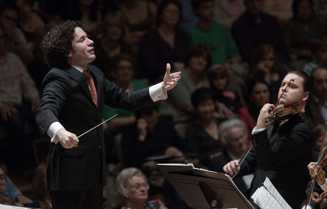 Dudamel’s $3 Million Baton Blitz Lights Up New York Phil Gala