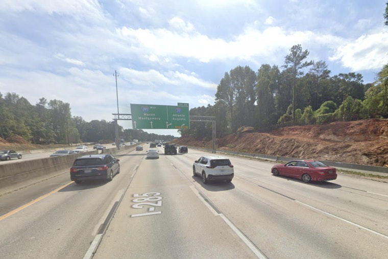Early-Morning Gunfire Turns I-285 Near Glenwood Road Into Crime Scene