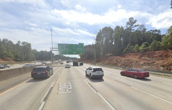 Early-Morning Gunfire Turns I-285 Near Glenwood Road Into Crime Scene