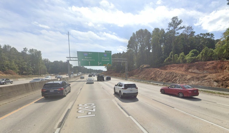 Early-Morning Gunfire Turns I-285 Near Glenwood Road Into Crime Scene