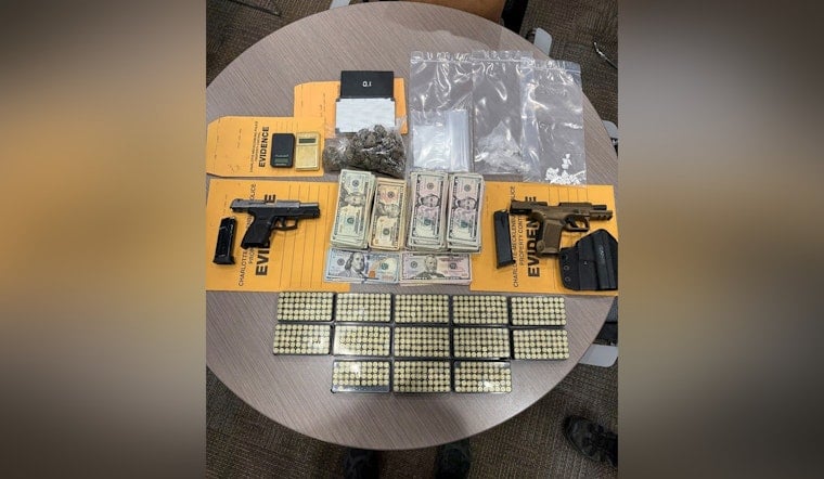 East Charlotte Traffic Stop Busts Guns, Drugs and $6K in Cash
