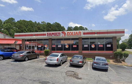 East Point Horror As Man Lunges Through Car Window At Family Dollar