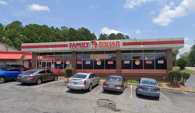 East Point Horror As Man Lunges Through Car Window At Family Dollar