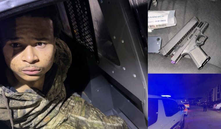 Ella Boulevard Bust: North Harris Deputies Nab Assault Suspect, Seize Illegal Weapon