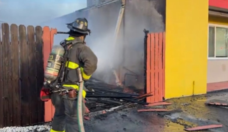 Farnsworth Street Fire Draws Four Engines To San Leandro Block