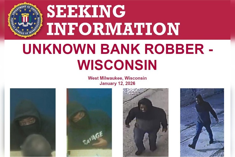 FBI Puts $5K Bounty On West Milwaukee Bank Bandit
