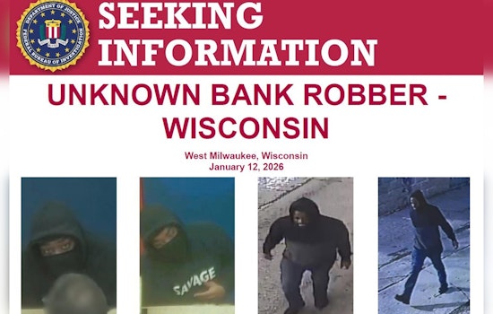 FBI Puts $5K Bounty On West Milwaukee Bank Bandit