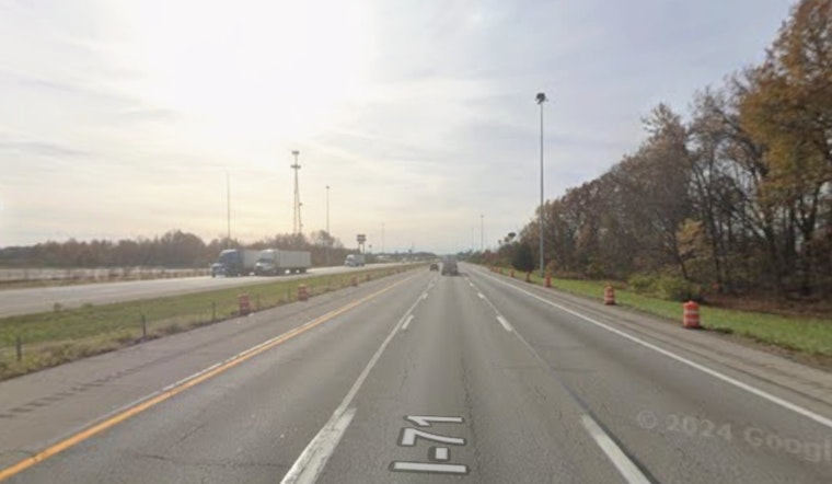 Fiery 12‑Vehicle Pileup Paralyzes I‑71 Near Delaware