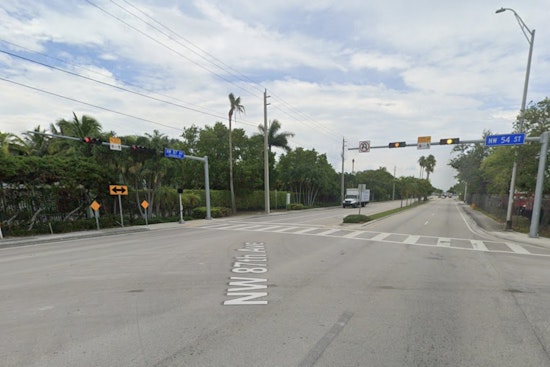 Fiery Wreck Leaves Two Dead on Busy Doral Crossroads