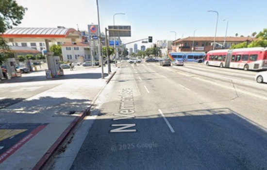 Fire Breaks Out at East Hollywood Building on Vermont Avenue