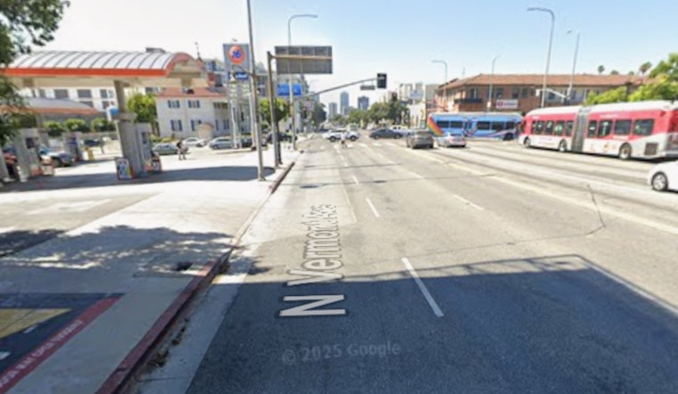 Fire Breaks Out at East Hollywood Building on Vermont Avenue