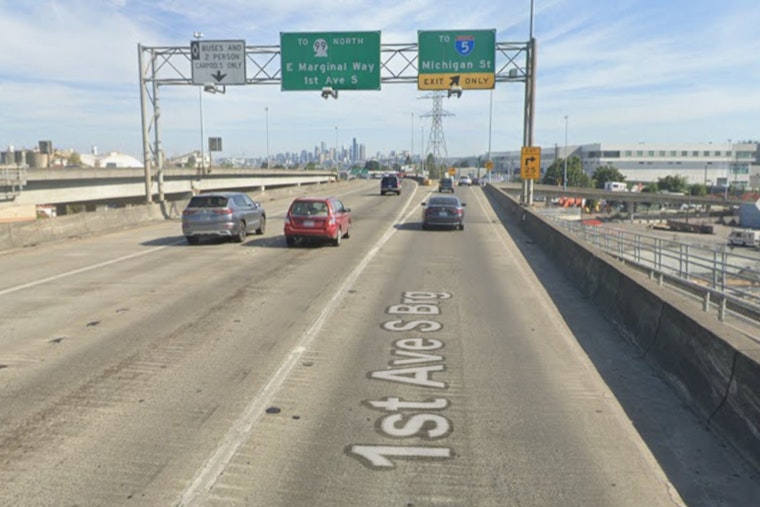 First Ave Bridge Meltdown Leaves Seattle Drivers Stuck For Miles