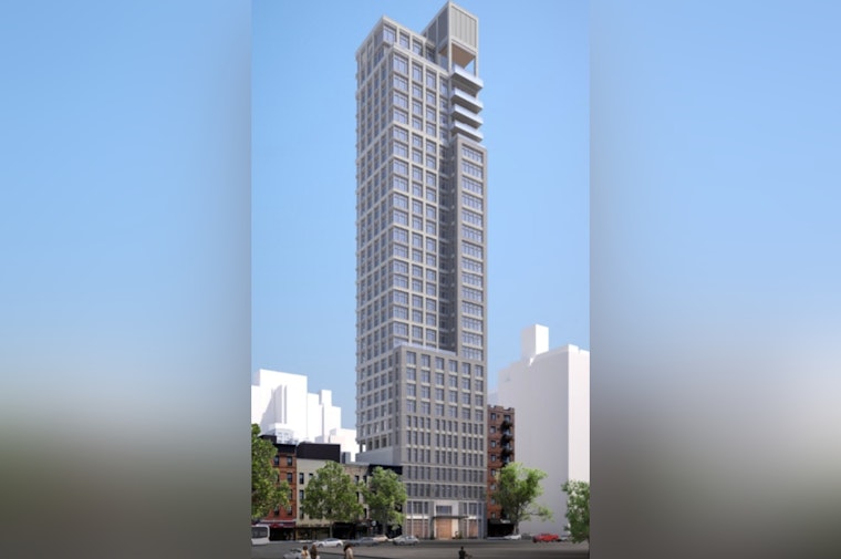 First Avenue High-Rise Muscles Toward Street Level On Upper East Side