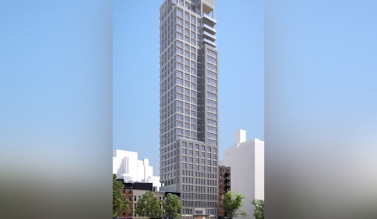 First Avenue High-Rise Muscles Toward Street Level On Upper East Side