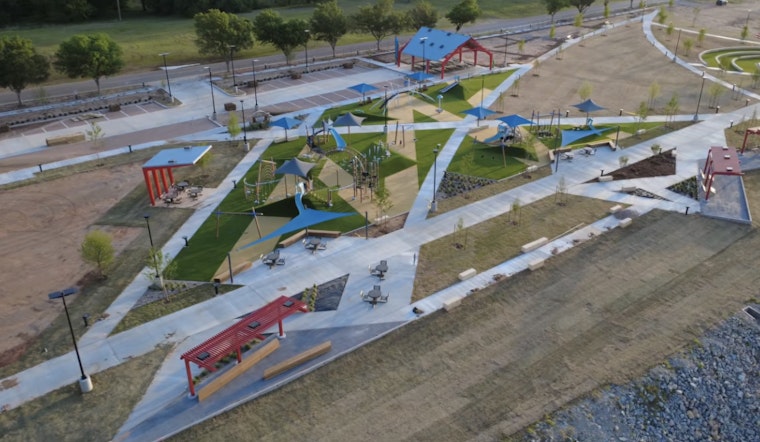 First Look Inside Wiley Post Park's $5 Million Riverfront Makeover