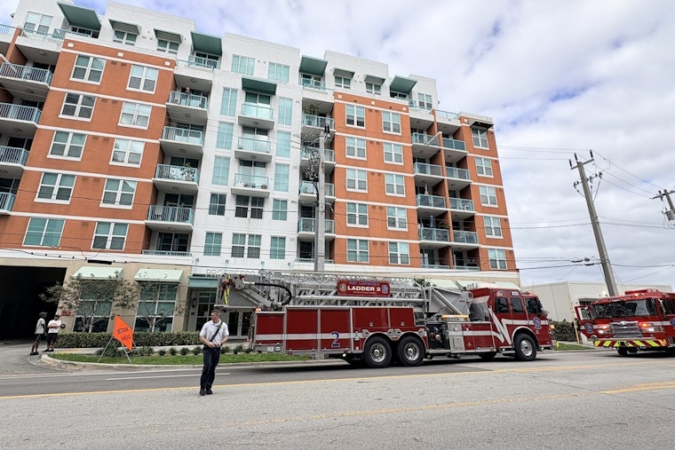 Flagler Village High-Rise Blaze Brings N Andrews To A Standstill