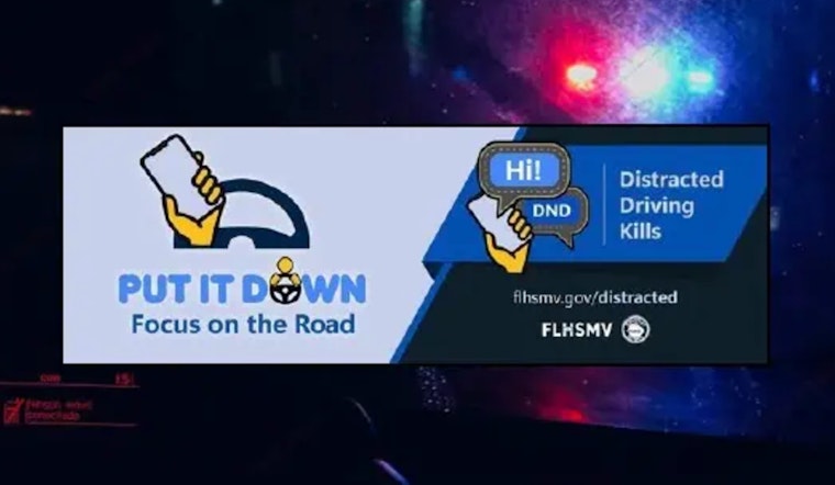 Florida Distracted-Driving Deaths Rise, 'Put It Down' Campaign Launched
