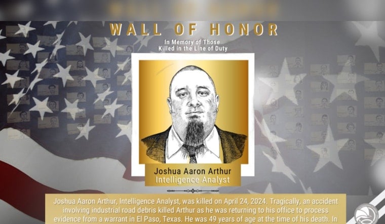 Flying Road Debris Kills El Paso DEA Analyst on Evidence Run