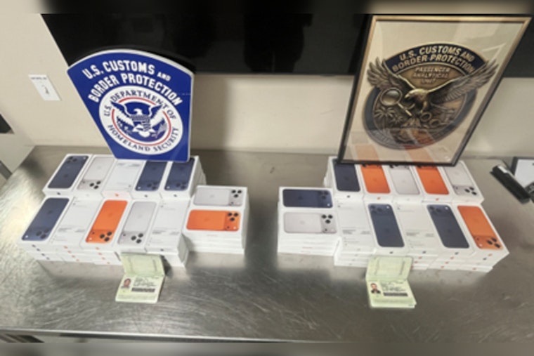 Fort Lauderdale Fliers Busted With 106 iPhones In CBP Outbound Sweep