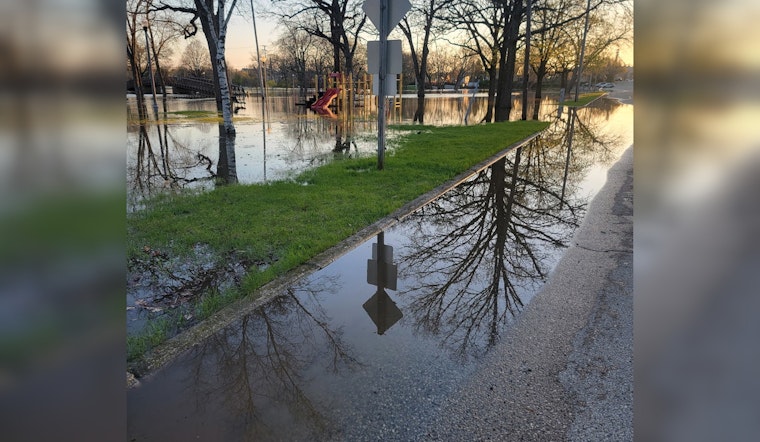 Fox River Rises As Burlington Scrambles For Sandbags