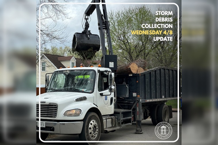 Franklin Streets Buried In Brush As Crews Tackle 3,200-Ton Storm Mess