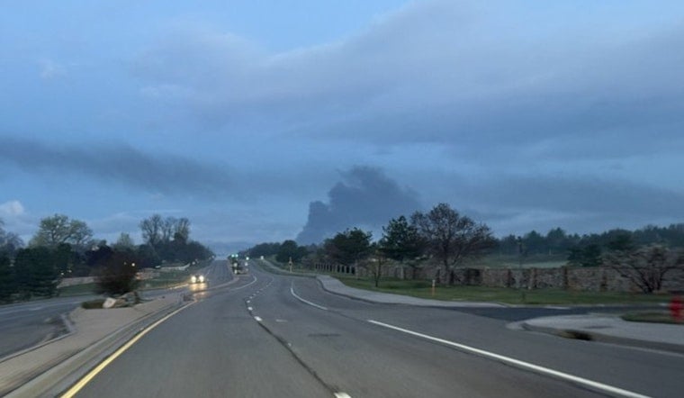 Fuel Tanker Inferno Shuts Down Santa Fe Drive In Pre-dawn Chaos