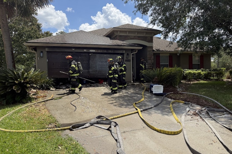 Garage Inferno Shakes World Golf Village, One Resident Hospitalized