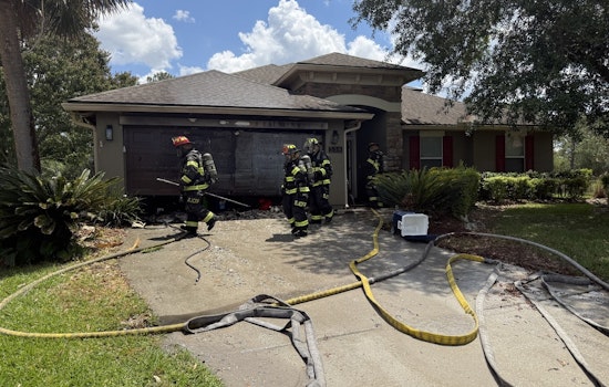 Garage Inferno Shakes World Golf Village, One Resident Hospitalized