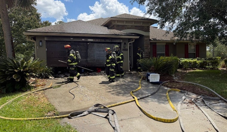 Garage Inferno Shakes World Golf Village, One Resident Hospitalized