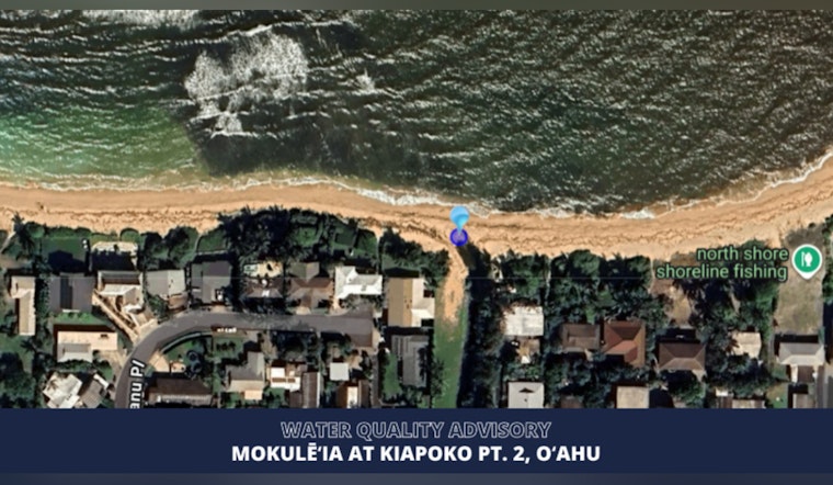 Germ Alert On The North Shore As Mokulēʻia Beach Gets DOH Bacteria Warning