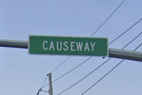 Giant Pipes Drop Under Causeway as Metairie Fights Back Against Flood Chaos