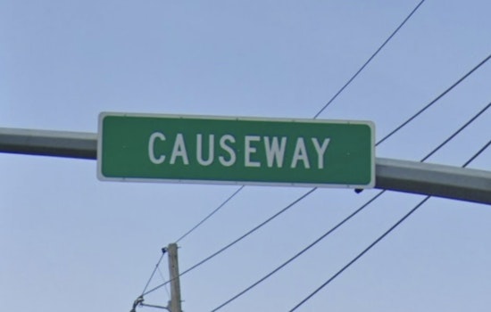 Giant Pipes Drop Under Causeway as Metairie Fights Back Against Flood Chaos