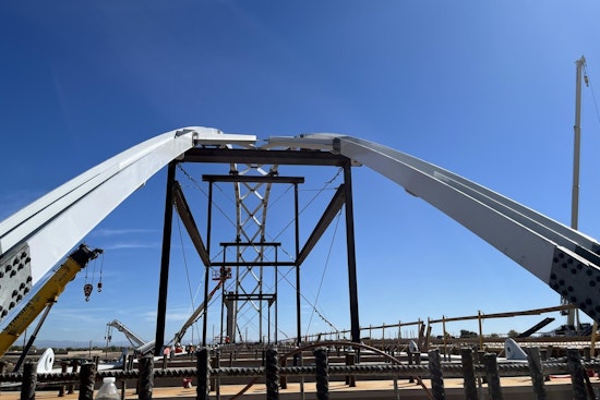 Gilbert Neighbors Line Up To Sign $112 Million Ocotillo Bridge Beam