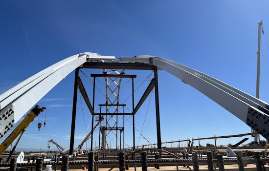 Gilbert Neighbors Line Up To Sign $112 Million Ocotillo Bridge Beam