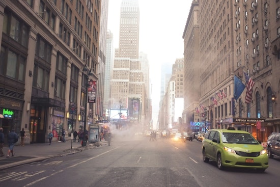 Gloomy Skies, Whipping Winds Turn New York City Sunday Into A Soggy Shuffle