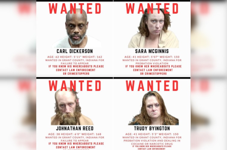Grant County Manhunt As Deputies Blast Out Photos Of Four Felony Suspects