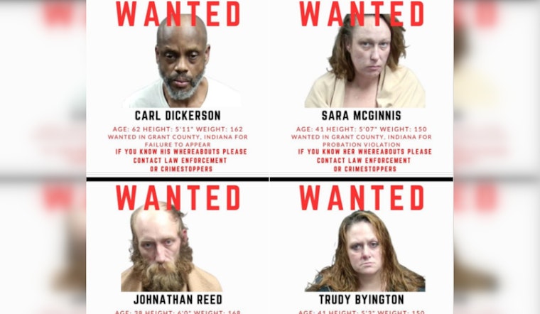 Grant County Manhunt As Deputies Blast Out Photos Of Four Felony Suspects