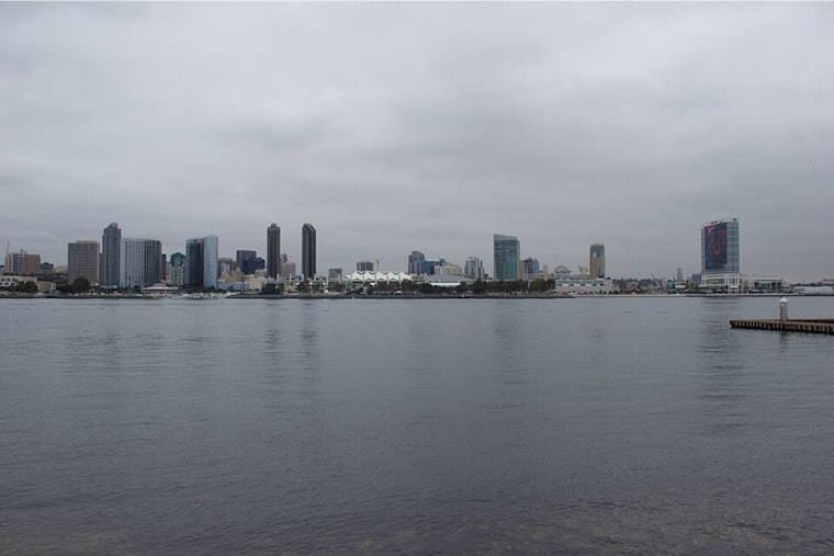 Gray Skies And Pushy Winds Rattle San Diego Sunday