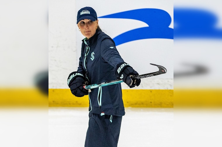 Groundbreaking Kraken Assistant Jessica Campbell Skates Off Seattle Bench