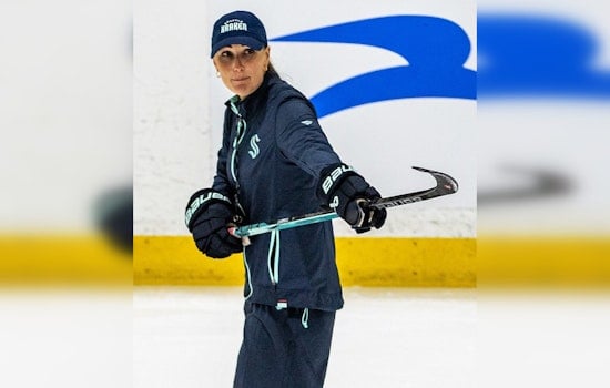 Groundbreaking Kraken Assistant Jessica Campbell Skates Off Seattle Bench