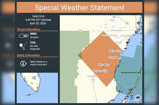 Gusty Storms Rattle Cutler Bay And Palmetto Bay As NWS Sounds Alarm