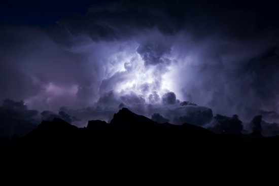 Hail-Slinging Storm Pounds Northern Sierra Foothills Friday Morning