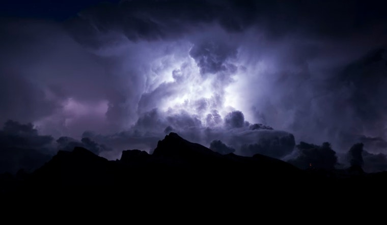Hail-Slinging Storm Pounds Northern Sierra Foothills Friday Morning