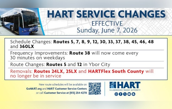 HART Axes Tampa Express Buses, Pours Extra Trips Into Brandon Route