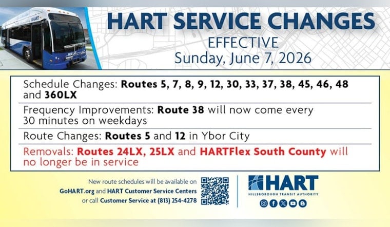 HART Axes Tampa Express Buses, Pours Extra Trips Into Brandon Route