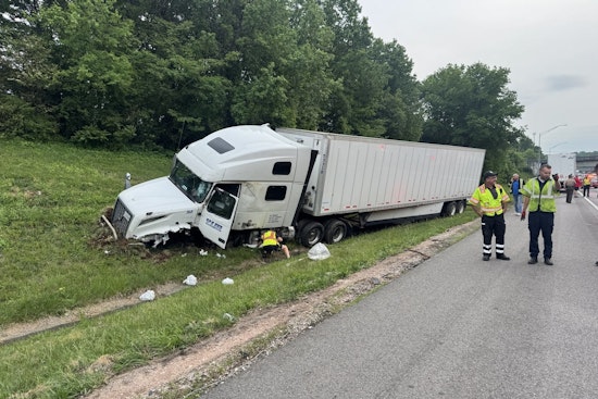 Hazmat Called After Truck Leak Shuts I-40 East